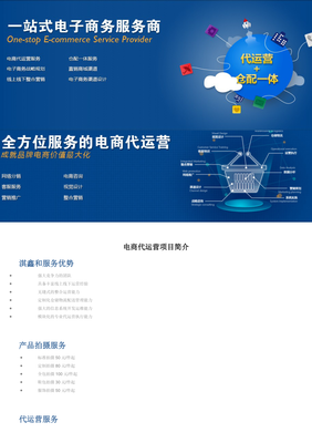 電商代運營項目簡介 專業(yè)電子商務(wù)服務(wù)指南