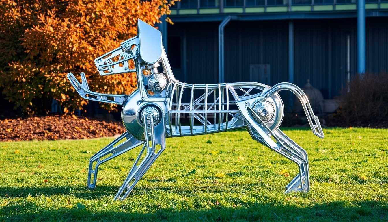 犬形鋼結(jié)構(gòu) 當建筑藝術(shù)與仿生學相遇